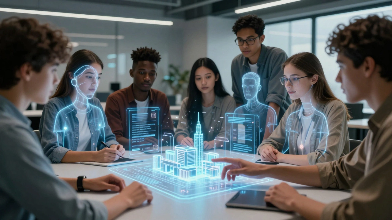 Virtual collaboration and digital skills training